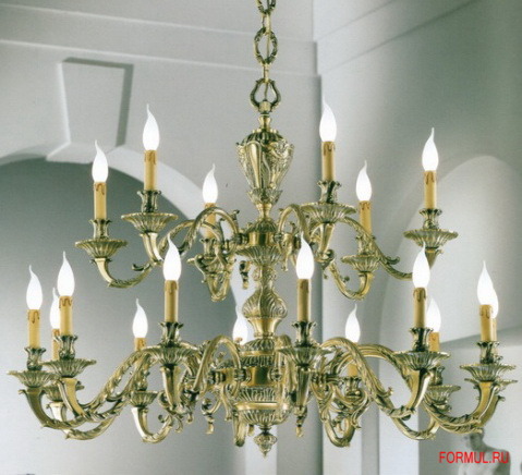 Люстра Possoni Illuminazione 1167/12+6 SAT